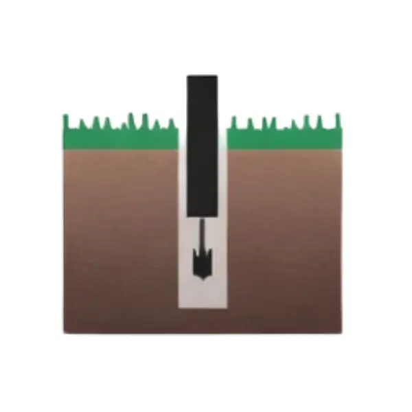 Poteaux à sceller dans béton