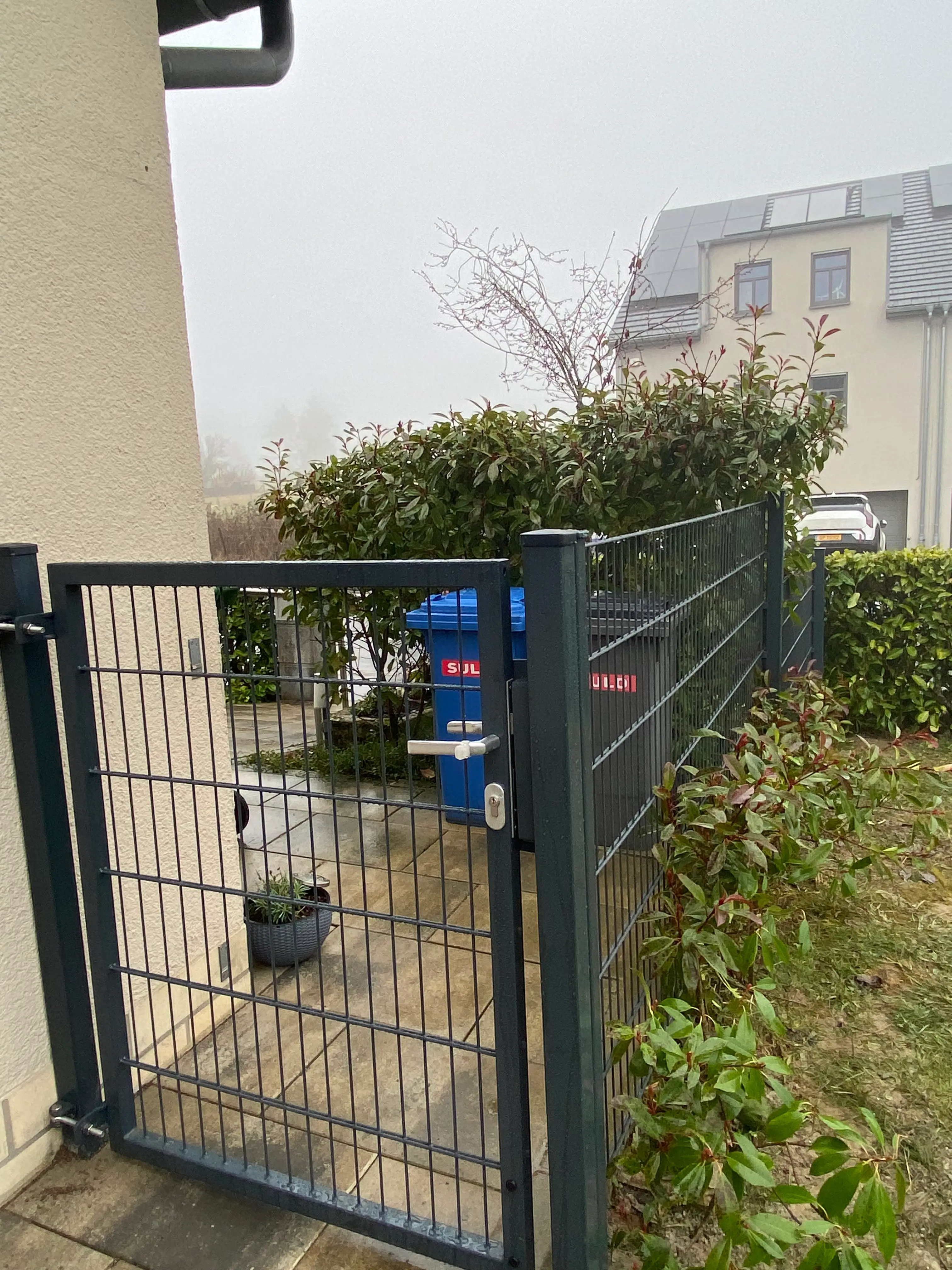 Clôture rigide - Après